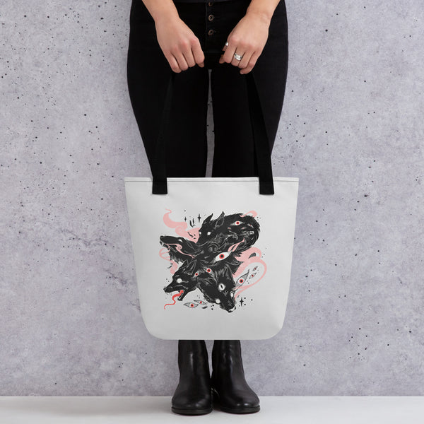 Many Wolves, Tote Bag