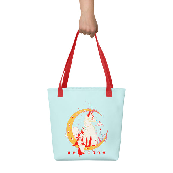 Kitsune Fox, Tote Bag