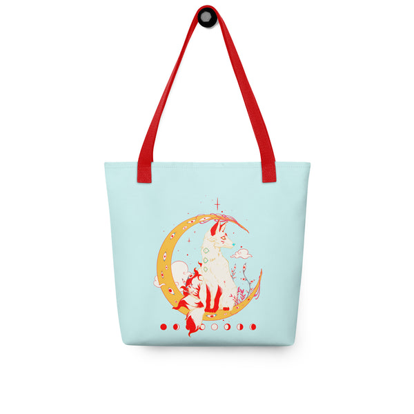 Kitsune Fox, Tote Bag