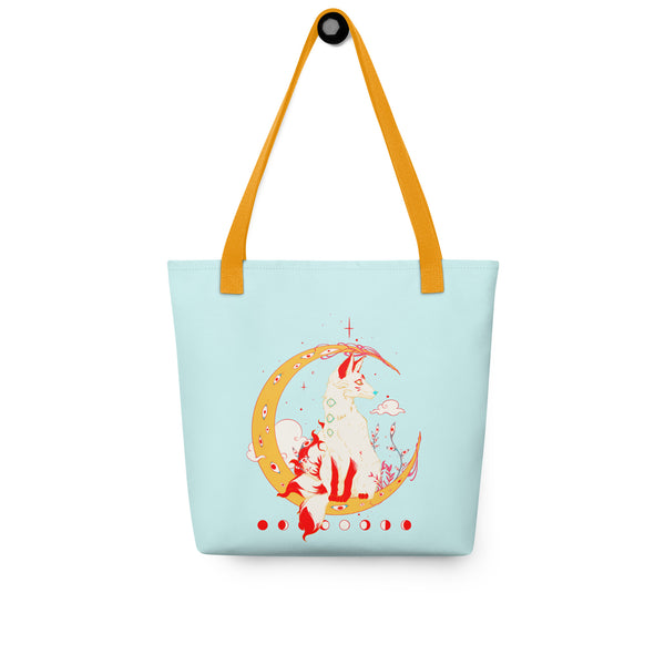 Kitsune Fox, Tote Bag