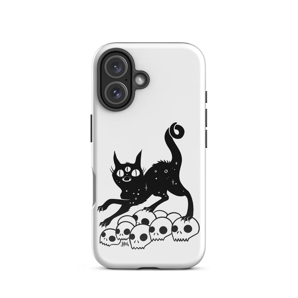 Cat On Skulls, Tough Case For iPhone®