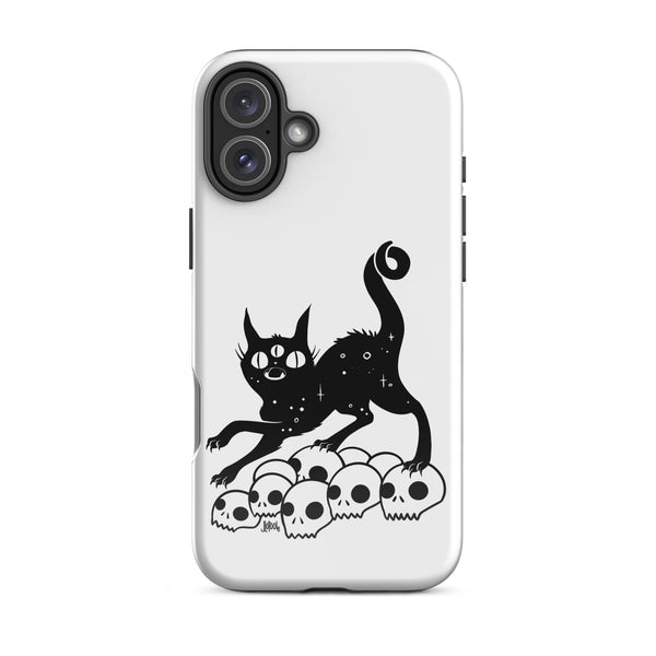 Cat On Skulls, Tough Case For iPhone®