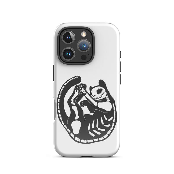 Skeleton Cat, Tough Case for iPhone®