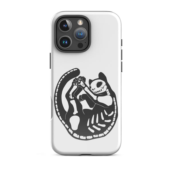 Skeleton Cat, Tough Case for iPhone®