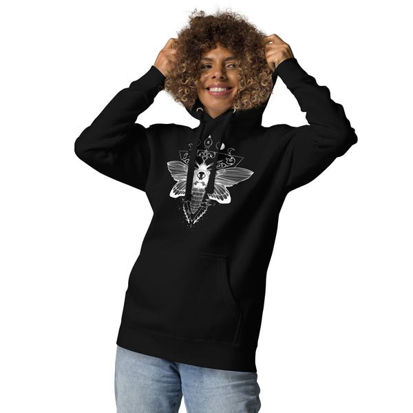 Moth, Unisex Hoodie