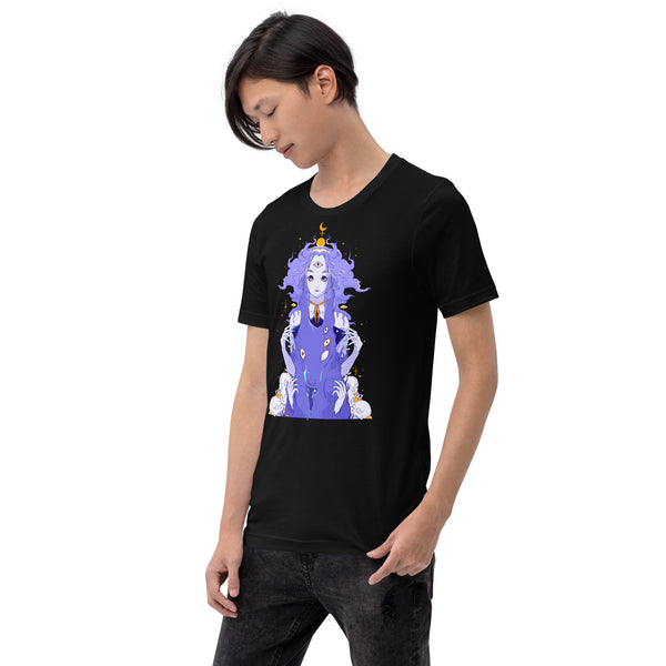 Witch And Wolf T-Shirt, Goth Clothing