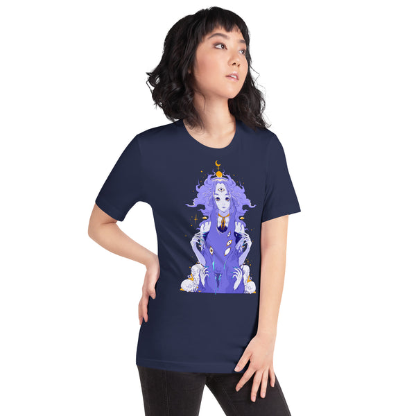 Witch And Wolf T-Shirt, Goth Clothing