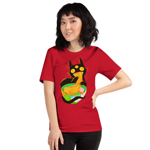 Ramen Cat, Unisex T-Shirt