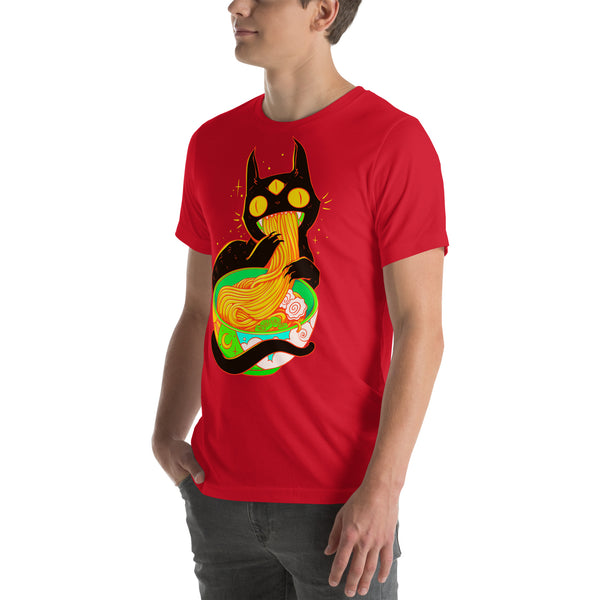 Ramen Cat, Unisex T-Shirt