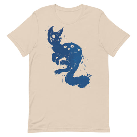 Creepy Cute Cat, Unisex T-Shirt