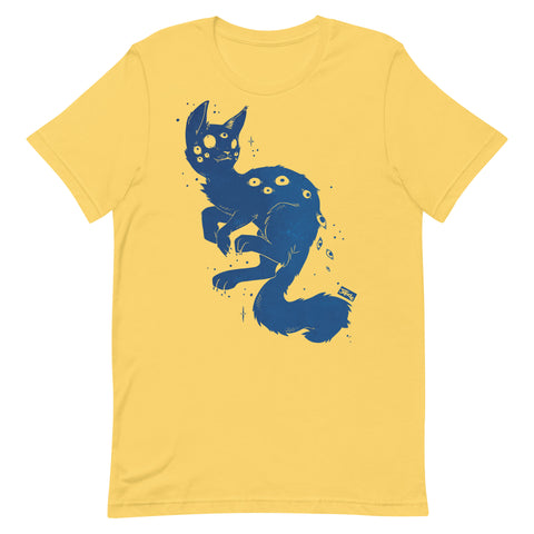 Creepy Cute Cat, Unisex T-Shirt