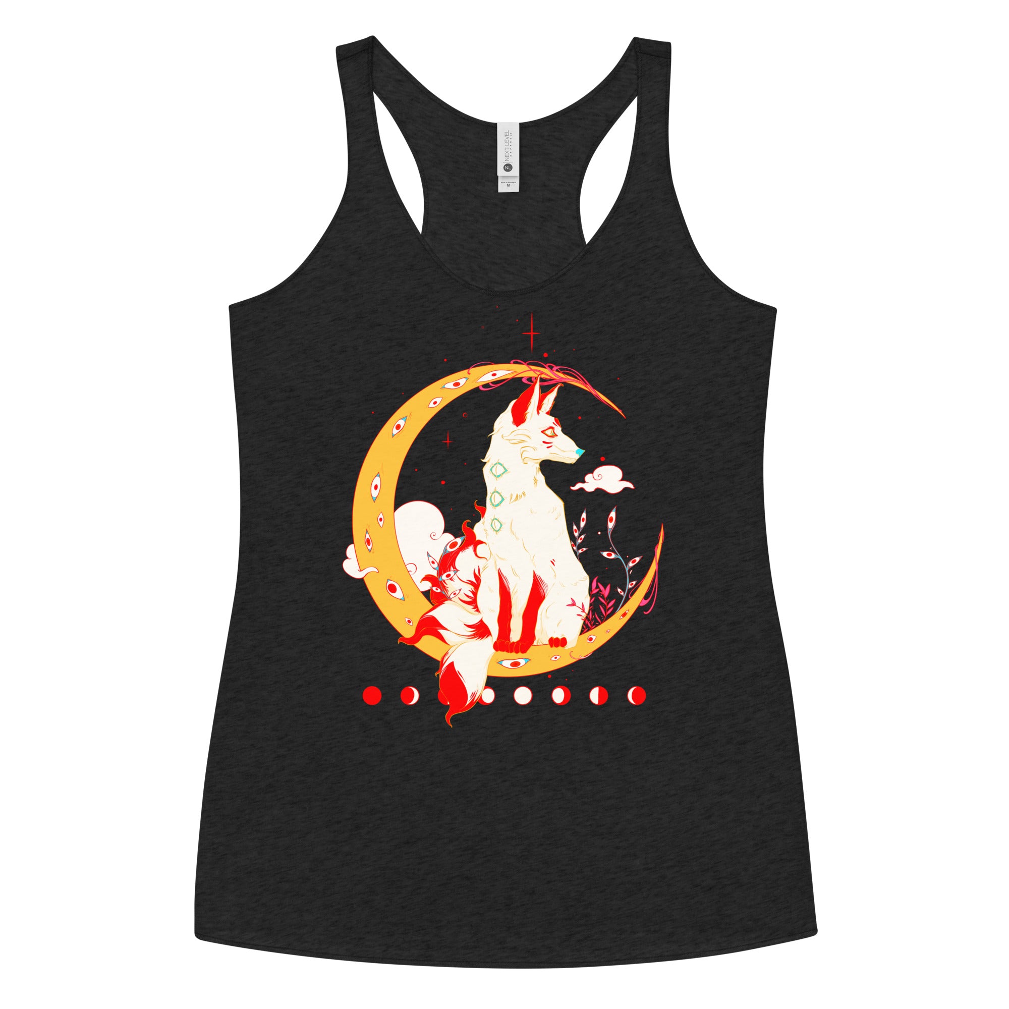 Kitsune Fox Tank Top, Anime Clothing