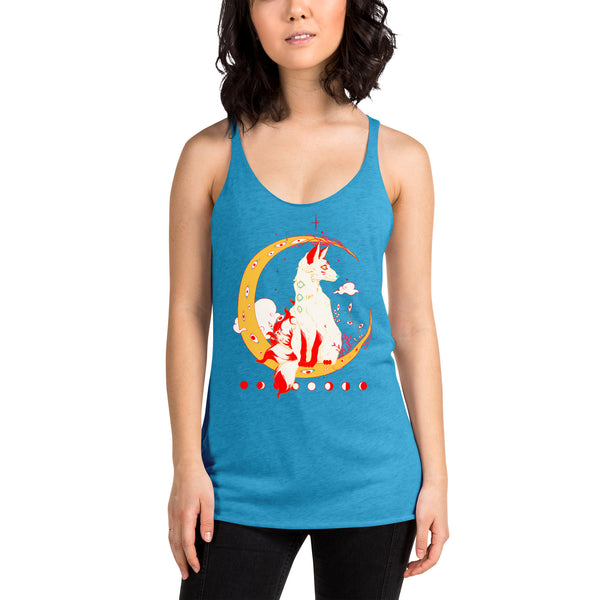 Kitsune Fox Tank Top, Anime Clothing