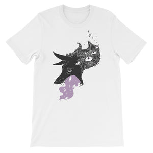 Wolf Eyes And Stardust, Unisex T-Shirt, White